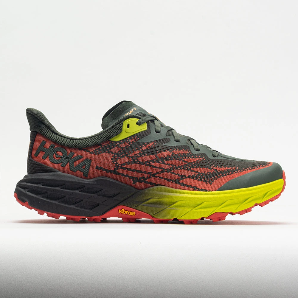 HOKA Speedgoat 5 Men's Thyme/Fiesta HOKA Speedgoat 5 Men's Thyme/Fiesta -Shoes Shop 048562 3