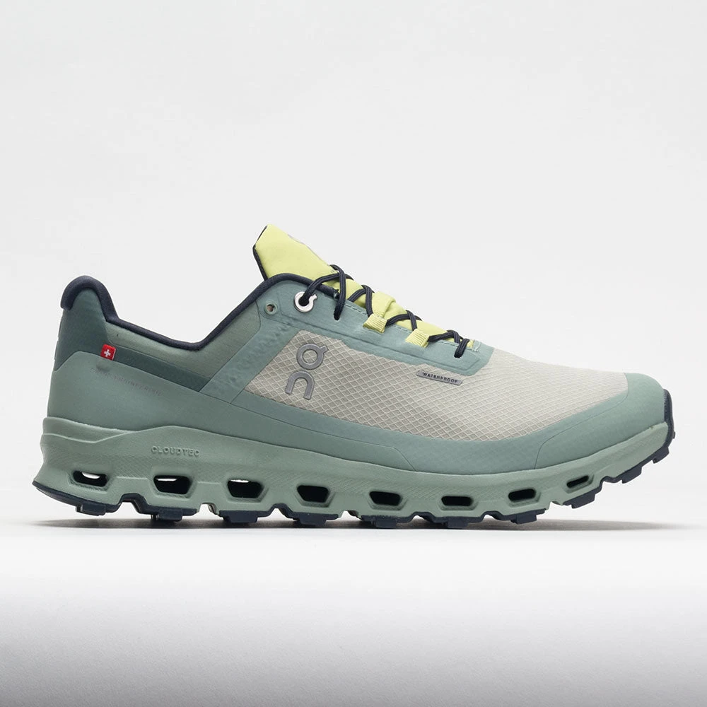 On Cloudvista Waterproof Men's Chalk/Moss On Running On Cloudvista Waterproof Men's Chalk/Moss -Shoes Shop 049762 3
