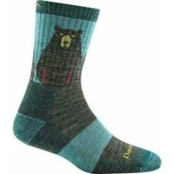 Darn Tough Womens Bear Town Micro Crew Lightweight Hiking Socks -Shoes Shop 1970 Aqua 9ed8cf49 98a6 457a a0bd ead5ae667202