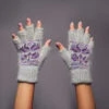 Siberia Spirit Tiny Tulips Fingerless Gloves 2 Siberia Spirit Tiny Tulips Fingerless Gloves -Shoes Shop 20210705235026756