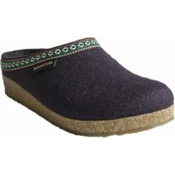 Haflinger GZ Classic Grizzly Wool Clog -Shoes Shop 711001 090