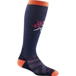 Darn Tough Womens Daybreak Over-The-Calf Midweight Ski & Snowboard Socks