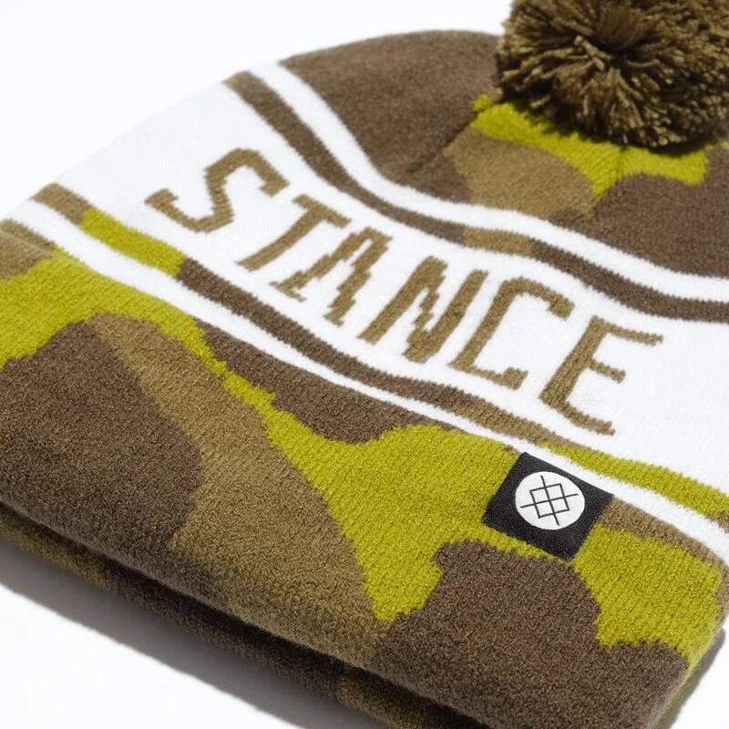 Stance OG Pom Beanie Stance OG Pom Beanie -Shoes Shop A262D21OG CAM ALT 01