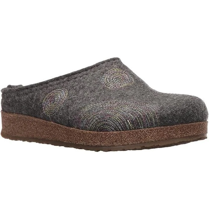 Haflinger Womens Spirit Wool Clog Haflinger Womens Spirit Wool Clog -Shoes Shop HAF741017 004LightGrey