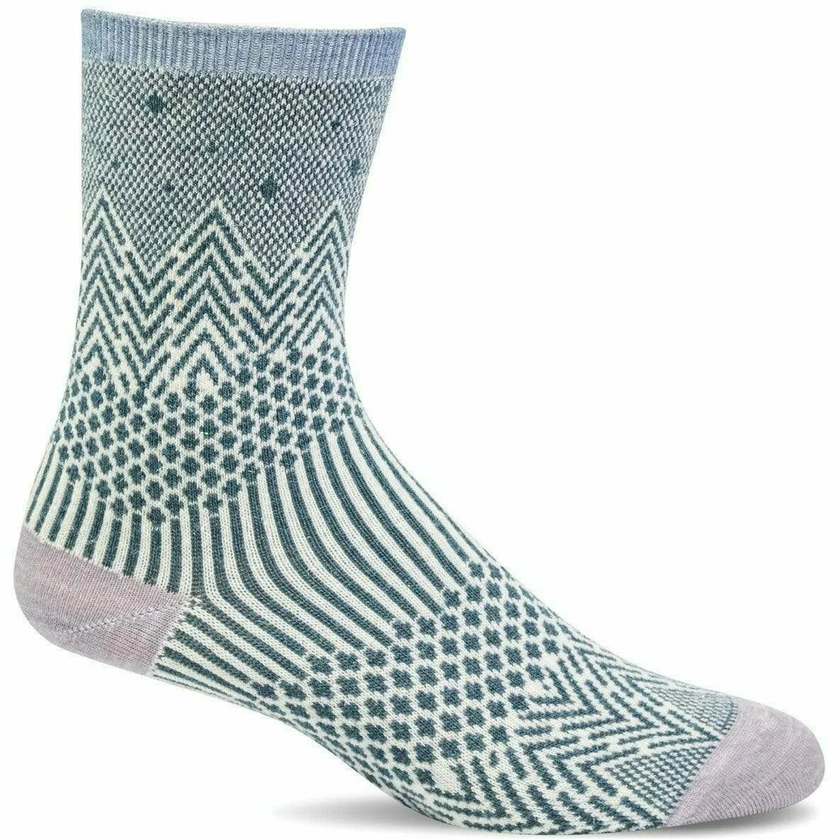 Sockwell Womens Mountain Jacquard Essential Comfort Crew Socks Sockwell Womens Mountain Jacquard Essential Comfort Crew Socks -Shoes Shop LD187W Mountain Jacquard Blue Ridge 625 WEB 1