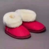 Siberia Spirit Fuchsia Kids Booties -Shoes Shop Pink sheepskin kids toddler slippers 720x cbf36e35 b9a8 47fb 8c8b 45911cd173bc