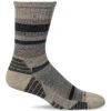 Sockwell Womens Journey Crew Moderate Compression Socks -Shoes Shop SW145W JourneyCrew Putty080 WEB