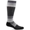 Sockwell Womens Full Circle Moderate Compression Knee High Socks -Shoes Shop SW154W FullCircle Black900 WEB