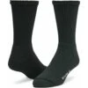 Wigwam King Cotton Heavyweight Crew Socks -Shoes Shop f1055 black 1